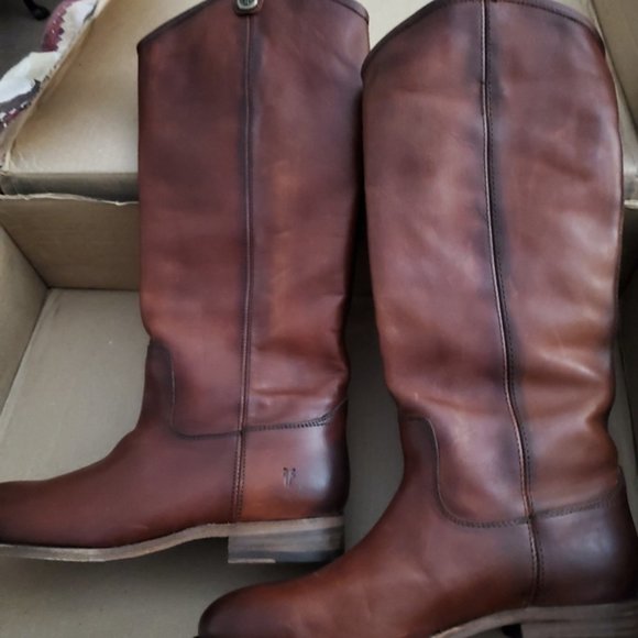 Frye Melissa Western Boots Size 7.5 - Picture 9 of 14